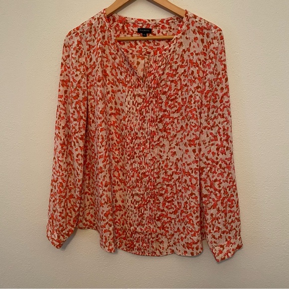 Talbots Tops - Talbots Tunic Long Sleeve Split Neck Women’s Size‎ L